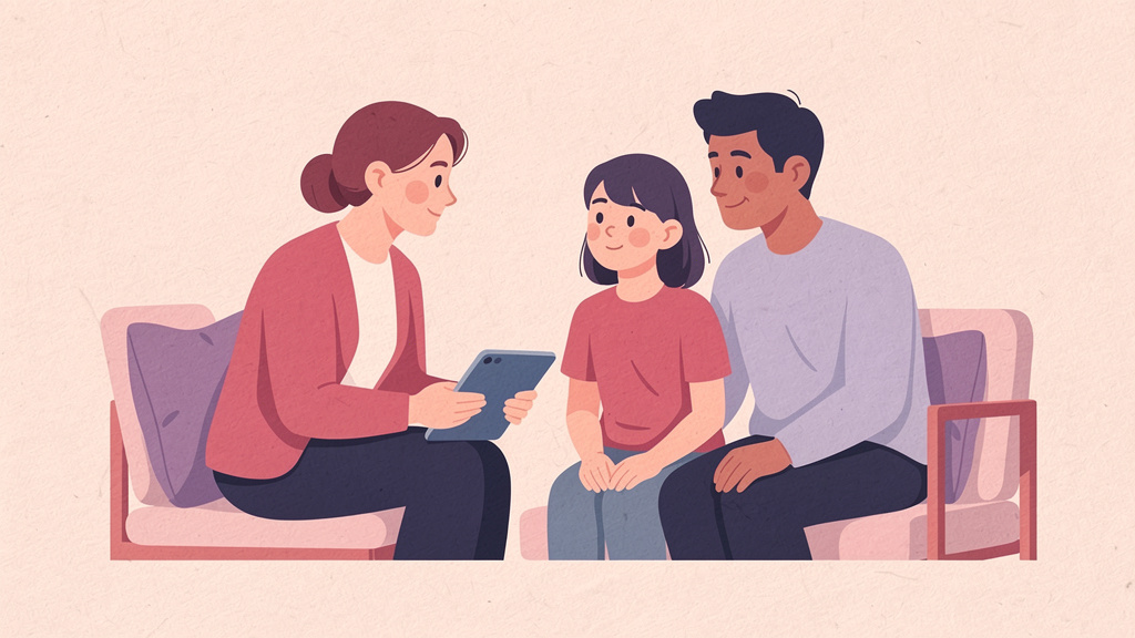 Child, adolescent, and family session